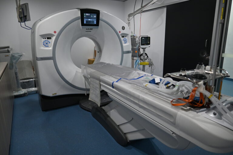 CT machine used at SASH Diagnostic Imagine