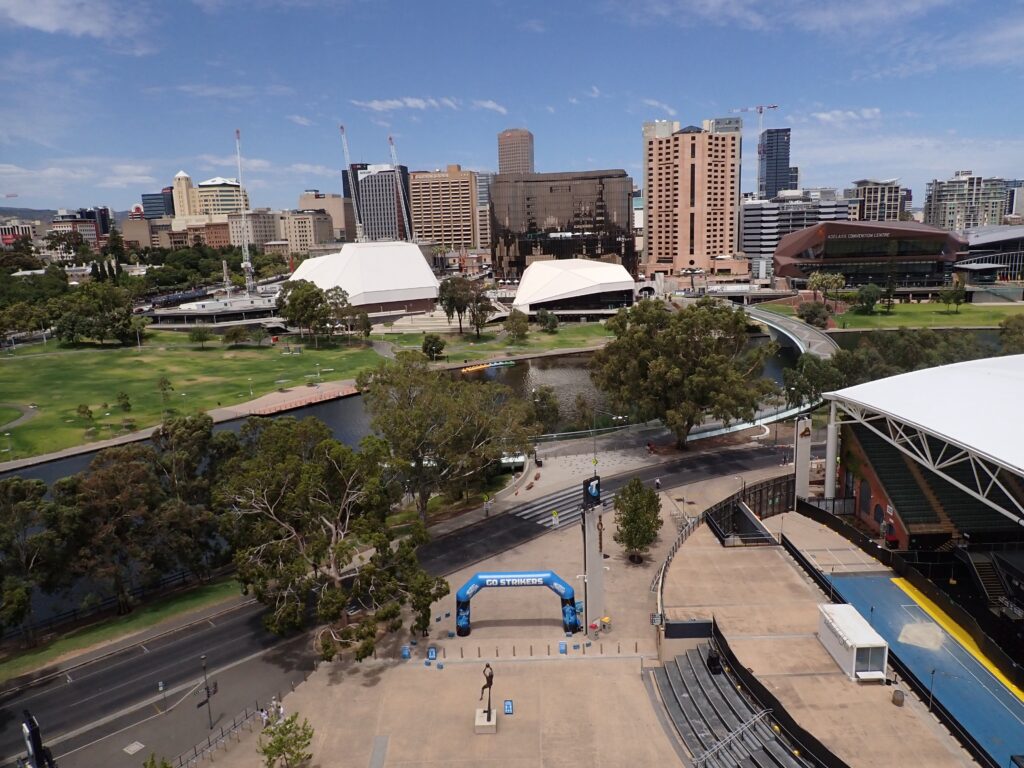 View of Adelaide city